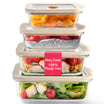 Glass Food Storage Containers with Glass Lids – Airtight & Plastic-Free