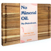 Acacia Wood Cutting Board for Kitchen – 16" × 11", Non-Toxic